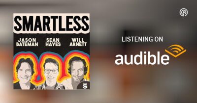 51zqe8oIH5L. SL10 UR1600800 CR200501200630 CLa 1200630 51zqe8oIH5L.jpg 0012006308282465465 PJAdblSocialShare Gradientoverlay largeasin 0to70TopLeft00 PJAdblSocialShare AudibleLogo Large - SmartLess Podcast Store