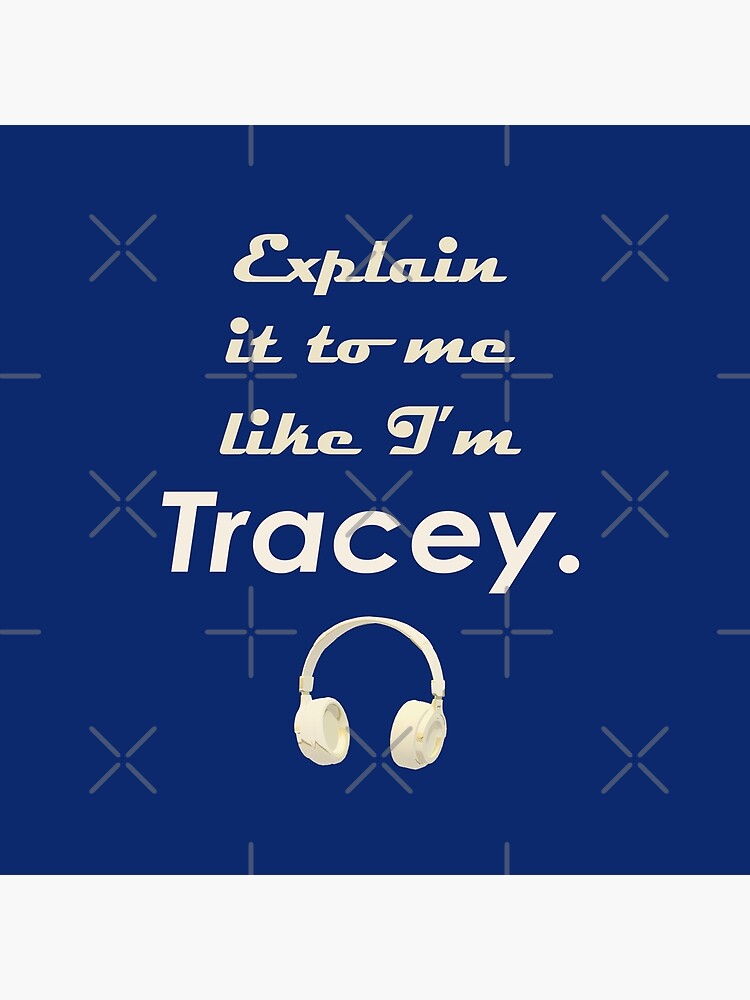 Explain It To Me Like I M Tracey Throw Pillow - Image 2
