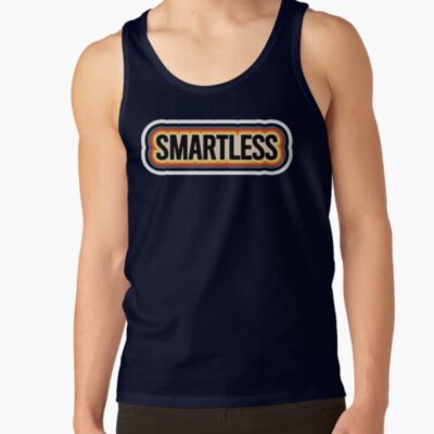 Smartless Retro Podcast Logo Parody Tank Top