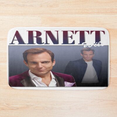 Handsome Arnett Will Bath Mat