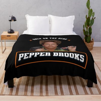 Pepper Brooks Only On The Ocho Throw Blanket