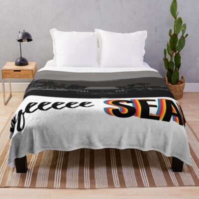 Byeeeee Sean Throw Blanket