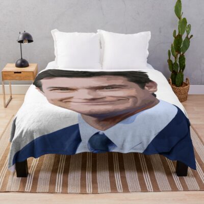 Jason Bateman Smile Throw Blanket