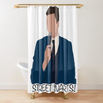 John Mulaney Street Smarts Design Shower Curtain