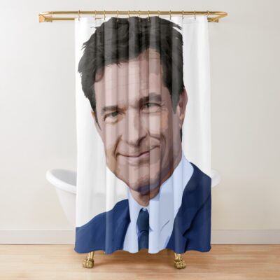 Jason Bateman Face Shower Curtain