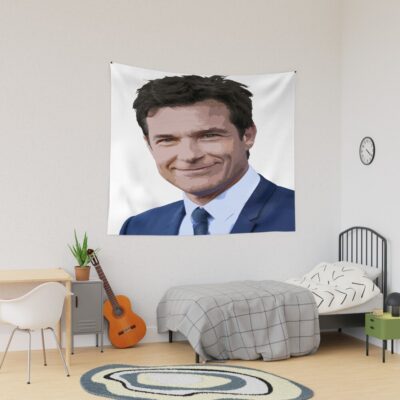 Jason Bateman Wear Suit Tapestry
