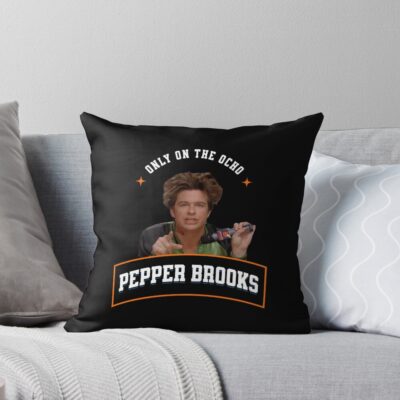Pepper Brooks Only On The Ocho Throw Pillow