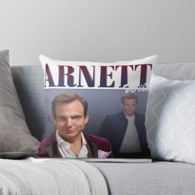 Handsome Arnett Will Throw Pillow